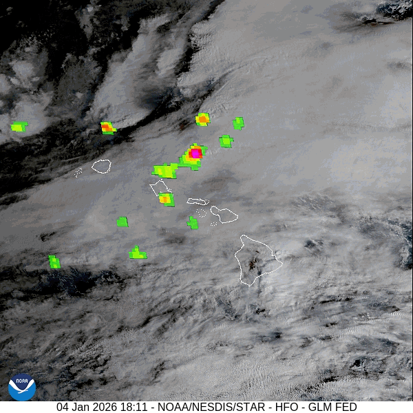 Rainfall from the (Sort of) Kona Low of January 4-6, 2026